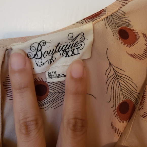 🤎peacock romper🤎 - Picture 4 of 4